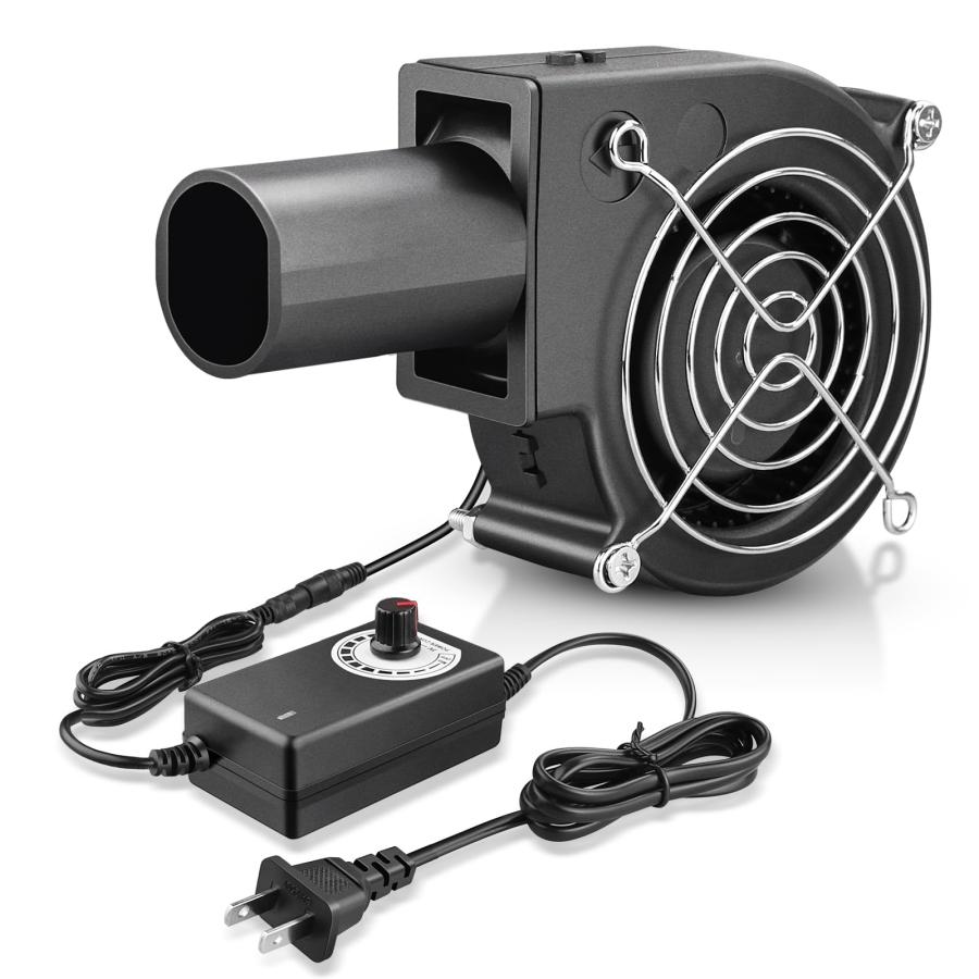 GDSTIME 97mm x 33mm DC 12V換気扇 空冷ファン（AC 100V〜240V駆動速度