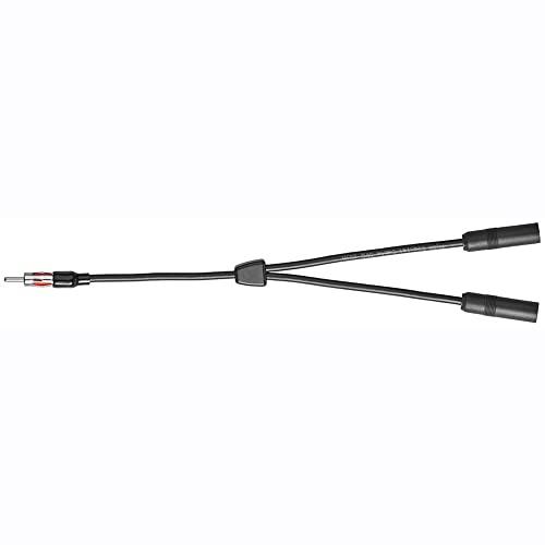 BINGFU 自動車カーアンテナスプリッター FM AMカーステレオラジオアンテナアダプタースプリッターケーブル 車用アンテナ プラグ1オス2メ |  | 03