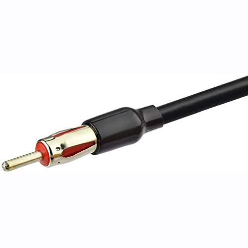 BINGFU 自動車カーアンテナスプリッター FM AMカーステレオラジオアンテナアダプタースプリッターケーブル 車用アンテナ プラグ1オス2メ |  | 05