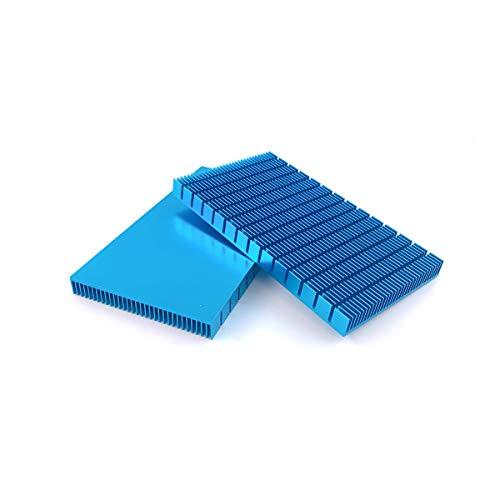 Awxlumv ヒートシンク 冷却板 放熱板 アルミニウム ボード 大型 クーラー PC HHD PCB パワートランジスタに 適用 150 x |  | 05