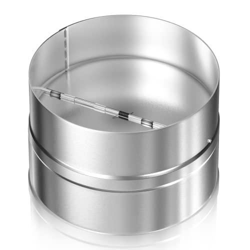 Okryain 逆風防止ダンパー チャッキダンパー 逆止弁 逆流防止弁 単方向防塵換気 換気口 換気システム気流制御 ステンレス製 逆流シャッタ | 