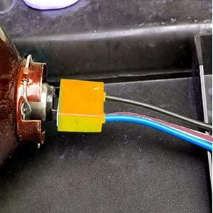 HUIQIAODS H4 ヘッドライトソケット ランプコネクタプラグ ワイヤーハーネスアダプター 2本入り H4セラミックソケット… |  | 08