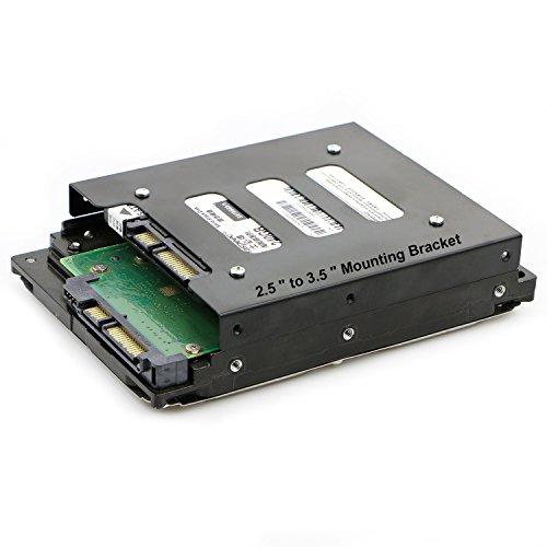 Pasow2パック HDD/SSD用変換ブラケット 2.5 → 3.5変換マウンタ サイズ変換ブラケット 2.5インチHDD/SSD変換マウンタ |  | 02