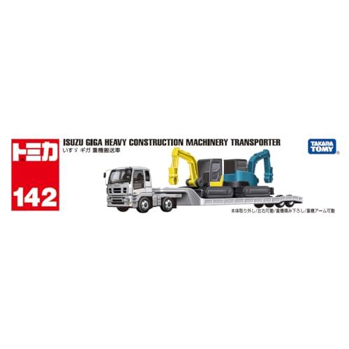 ロングトミカ No142 いすゞ ギガ 重機搬送車 : SOLVERTEX - 通販