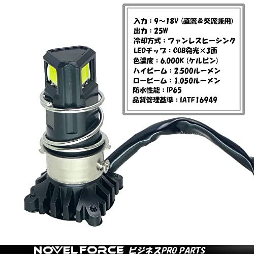 ビジネスPRO汎用LEDヘッドライトバルブ ホンダ ジャイロ