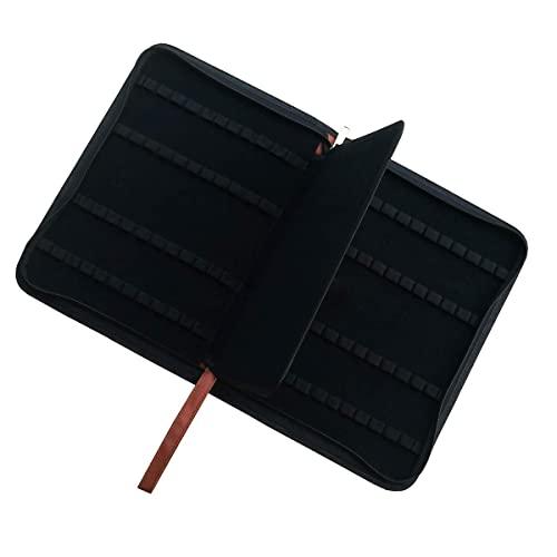 万年筆ケース 48 本 大容量 コーヒー PU レザー ケース 万年筆 ケース 収納 |  | 06