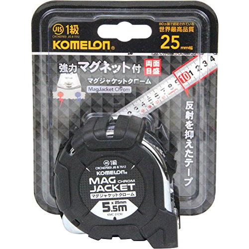コメロン コンベックス マグジャケット クローム25 テープ幅25mm 5.5m KMC-31CM |  | 02
