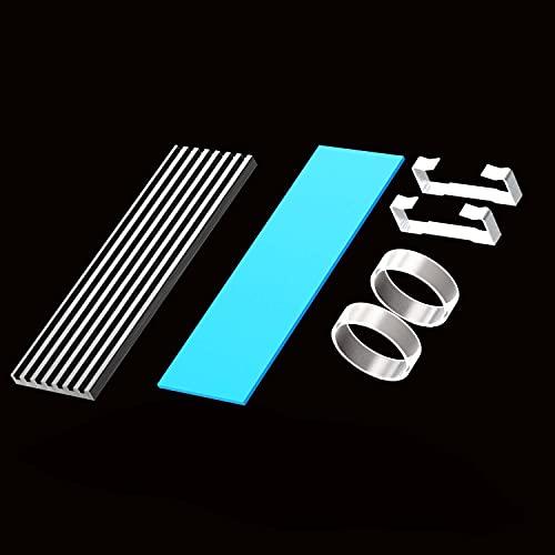 GLOTRENDS M.2 ヒートシンク2280 M.2 SSDに適合、PC/PS5/PS5 Slimをインストール、22x70x3mmアルミニ |  | 04