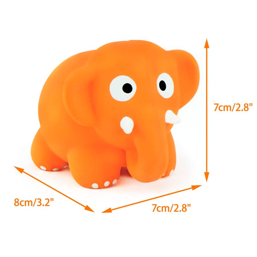 Chiwava 3個 7cm 可愛い立っている動物 ペットセットインタラクティブおもちゃ 小型犬に適用 多色 |  | 03