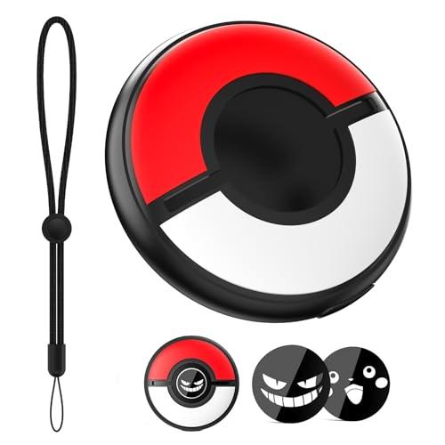 Pokemon GO Plus+用ケース黒）シリコン素材 ソフトカバー 柔らかい 一体式 全面保護 耐衝撃 薄型軽量 快適な手触り 着脱簡単 防 | 