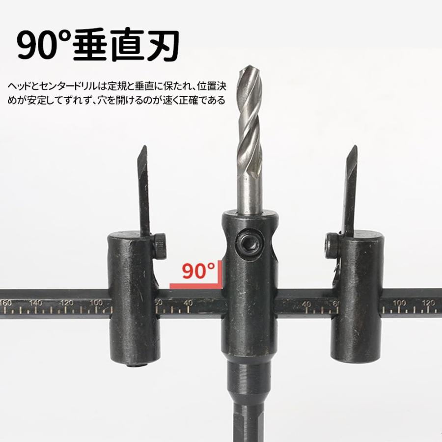 LOYELEY 自由錐 自在錐 超硬合金 ドリルビットカッター 充電ドリル用 金属ウッドサークル穴のこぎり DIY工具 アクリル板 木工用 電気 |  | 05