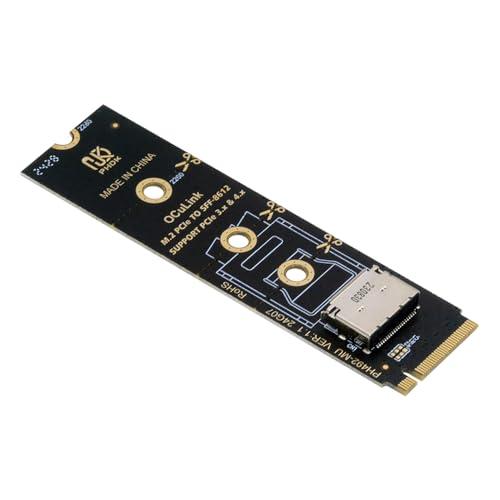 NFHK 2280 PCI-E4.0 M.2 M-key to Oculink SFF-8612 SFF-8611 Vertical Host | 