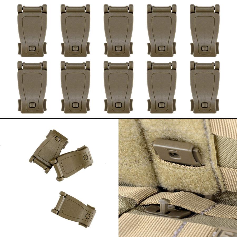 Hikeen ウェブドミネーター ストラップの管理ツール Dリング Molleシステム対応セットアウトドア用 パック用 戦術的キット Dリンググ |  | 04