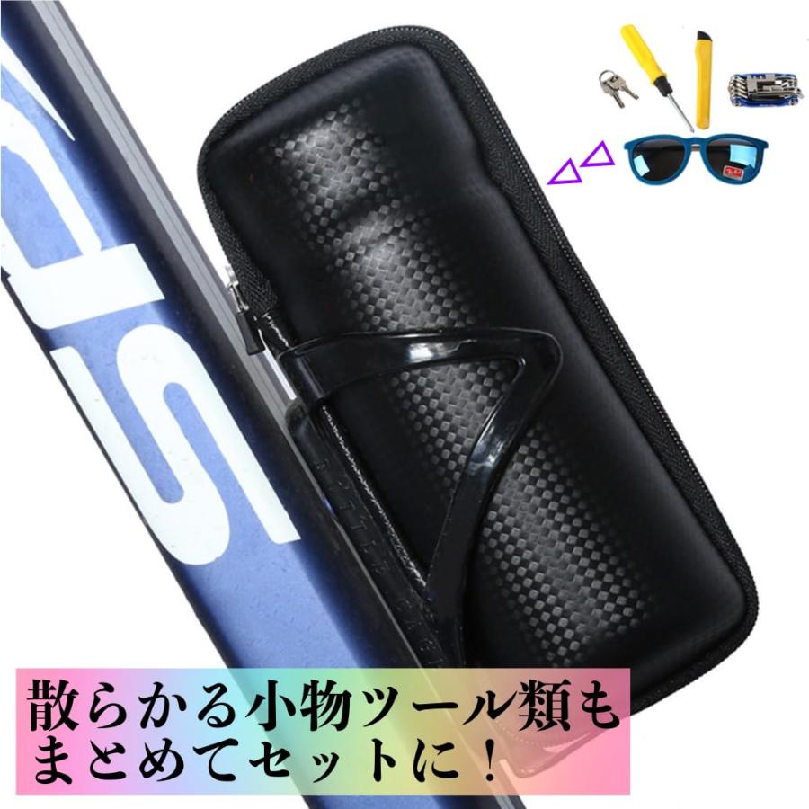 ChicHeute チックホイテ ツールケース ツールボトル ファスナータイプ カーボン柄 ロードバイク PVC 防水性 メンテナンス サイクリ |  | 01