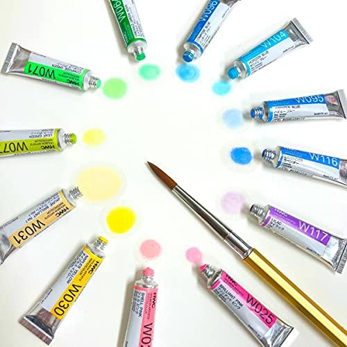 ホルベイン 透明水彩絵具 W452 5ml パステルカラー12色セット 03452 |  | 02