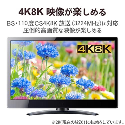DXアンテナ 同軸ケーブル 2K 4K 8K 対応 30m 両端無加工 S-4CFB ホワイト S4CFB30SP |  | 01