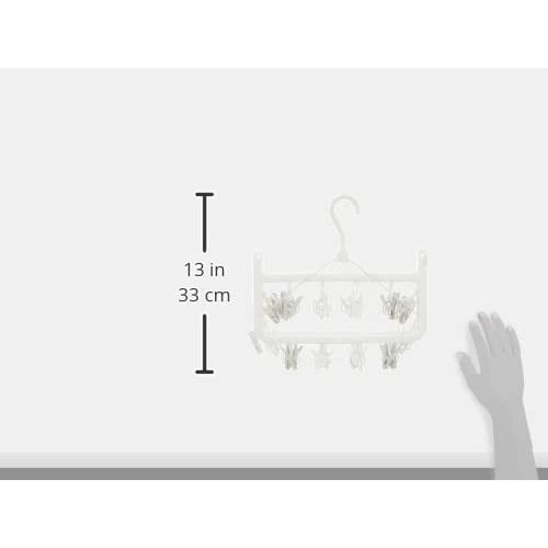 東和産業 洗濯 物干し ハンガー NSR小物干しハンガー ホワイト 24ピンチ 部屋干し 室内干し |  | 07