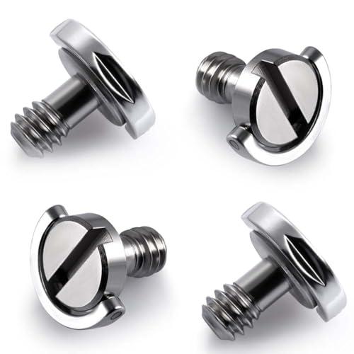 1/4インチネジ 1/4カメラ固定ネジ カメラ固定ネジ Dリング付き カメラ固定ネジ 1/4 カメラ取り付けネジ Dリング 固定ネジアダプター | 