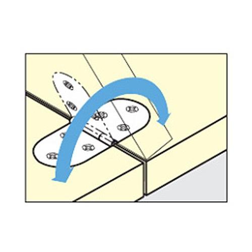 スガツネ工業 ランプ印 ミシン丁番 MH-83型 MH-83S |  | 02