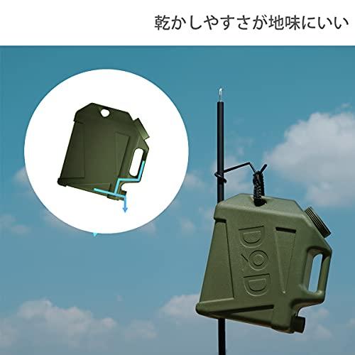 DODディーオーディー ジミニータンク 水専用 ウォータータンク 10L WT3-863-KH |  | 04
