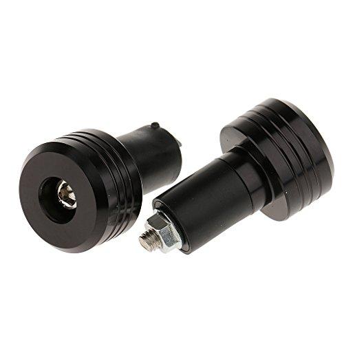ノーブランド品オートバイ用　アルミ製　22mm　ハンドル　バーエンド　キャップ　プラグ （ブラック）　アクセサリー 2個 |  | 05