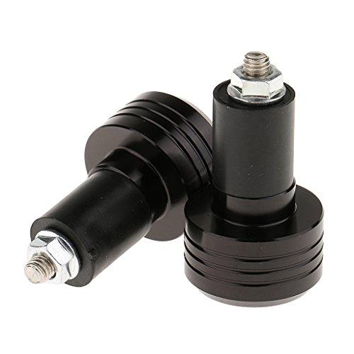 ノーブランド品オートバイ用　アルミ製　22mm　ハンドル　バーエンド　キャップ　プラグ （ブラック）　アクセサリー 2個 |  | 06