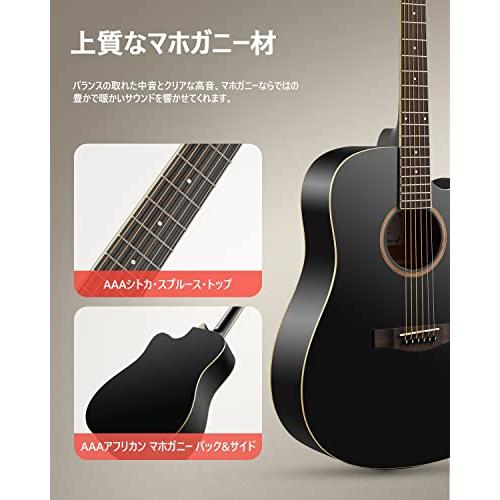 最終値下げ　donner アコギ　カッタウェイ dag-1c スプルース ボディ 最終値下げ donner アコギ カッタウェイ dag-1c スプルース