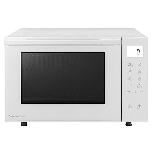 パナソニック オーブンレンジ 23L コンパクトモデル フラットテーブル スピードあたため 蒸気センサー ホワイト NE-FS3B-W | 