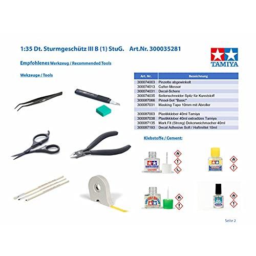タミヤ 1/35 ミリタリーミニチュアシリーズ No.281 ドイツ陸軍 III号 突撃砲B型 プラモデル 35281 |  | 02