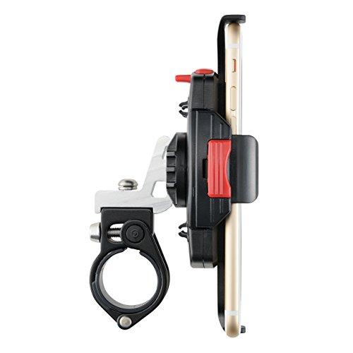 ミノウラMINOURA 自転車 スマホホルダー iH-520-OS 軽量LWクランプ仕様 オーバーサイズ Φ27.2/31.8/35mm対応 ブ |  | 01