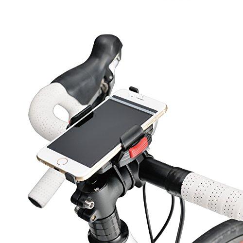ミノウラMINOURA 自転車 スマホホルダー iH-520-OS 軽量LWクランプ仕様 オーバーサイズ Φ27.2/31.8/35mm対応 ブ |  | 04