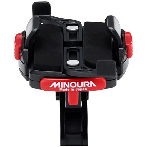 ミノウラMINOURA 自転車 スマホホルダー iH-520-OS 軽量LWクランプ仕様 オーバーサイズ Φ27.2/31.8/35mm対応 ブ |  | 07