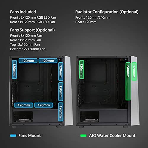 ZALMAN S4 Plus ミドルタワーPCケース RGBファン 3基搭載 CS7798 |  | 07