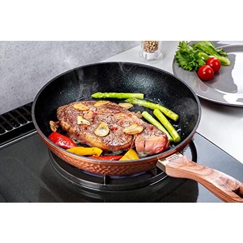 谷口金属 槌目鍛造 フライパン 26cm ガス火専用 厚底 こびりつきにくい PFOS PFOA フリー |  | 02