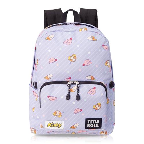 タイトルロール リュック 星のカービィ カービィ ワドルディ ドット アイコン A4収納 ジュニア キッズ ラベンダー F | 