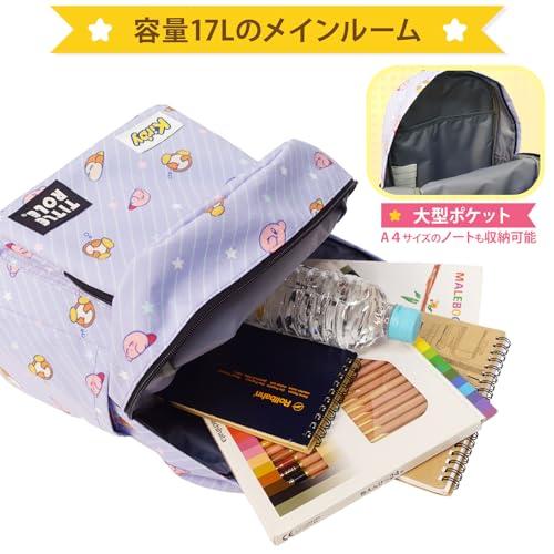 タイトルロール リュック 星のカービィ カービィ ワドルディ ドット アイコン A4収納 ジュニア キッズ ラベンダー F |  | 02