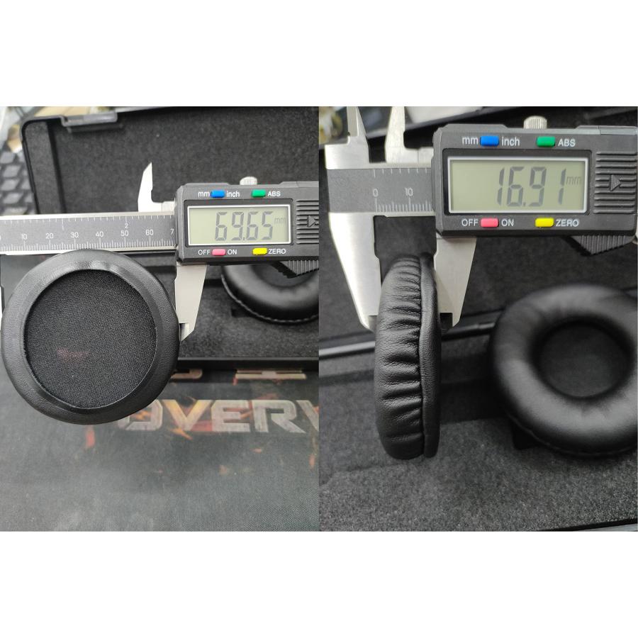 2個入り イヤーパッド イヤークッション 交換用耳パッド 70 MM 対応 |  | 01