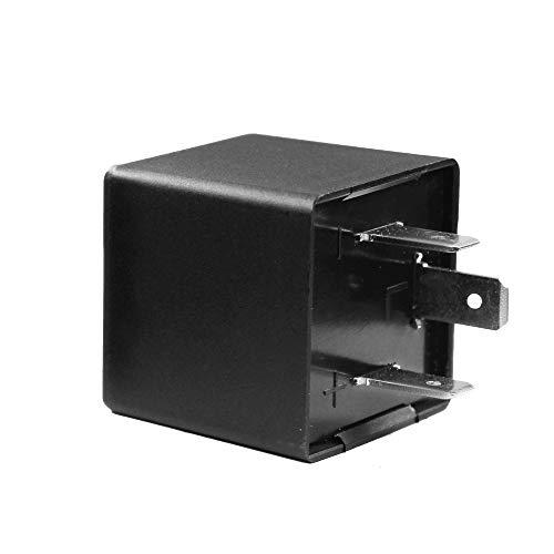 HUIQIAODS 3ピン ハイフラ防止 IC ウインカーリレー ハロゲン LED 対応 12V 150W CF14ウインカーリレー ワンタッチ |  | 05