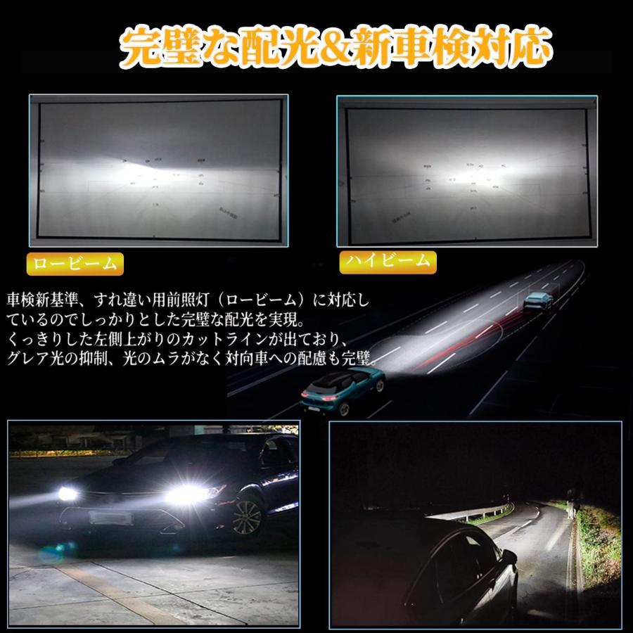 LTONXEN HB4 LED ヘッドライト 純正交換用 9006 HB4 LEDバルブ 6000K ホワイト 爆光 新車検対応 車用 DC9- |  | 01