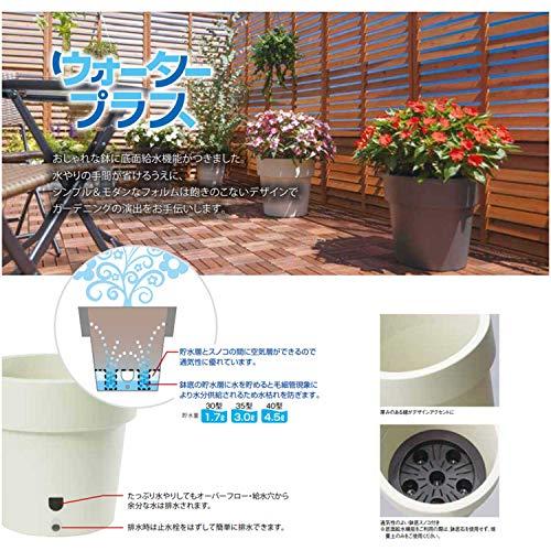 大和プラスチック 底面給水機能付 ウォータープラス 30型 9L アイボリー |  | 05