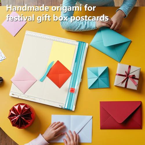 クラフトペーパートリマーとスコアボード: Ecraft 12 x 12インチ ペーパートリマーカッター スコアボード スコアツール ペーパー折り |  | 05