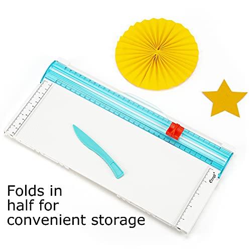 クラフトペーパートリマーとスコアボード: Ecraft 12 x 12インチ ペーパートリマーカッター スコアボード スコアツール ペーパー折り |  | 06