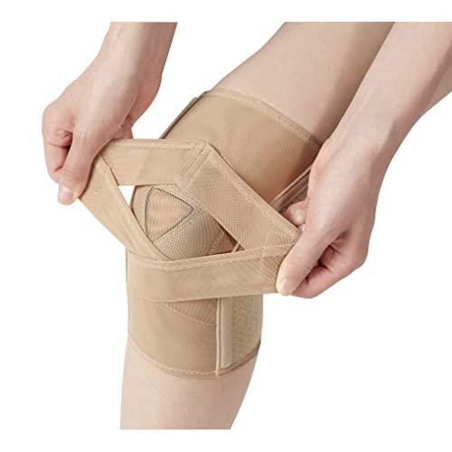 セルヴァン 薄くてもひざをしっかり支えるサポーター モカ M-L | 