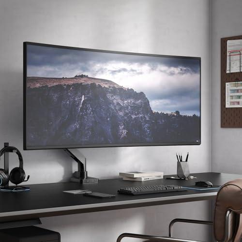 ACCURTEK モニターアーム 49インチ対応 耐荷重20kg ガススプリング式 5