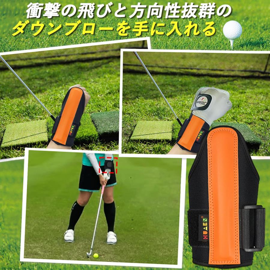 ゴルフ グローブ ゴルフ練習器具 ゴルフ スイング 練習 道具 プロ監修 理想のダウンプロー 手首 矯正 二重縫製ライン 男女兼用 |  | 02