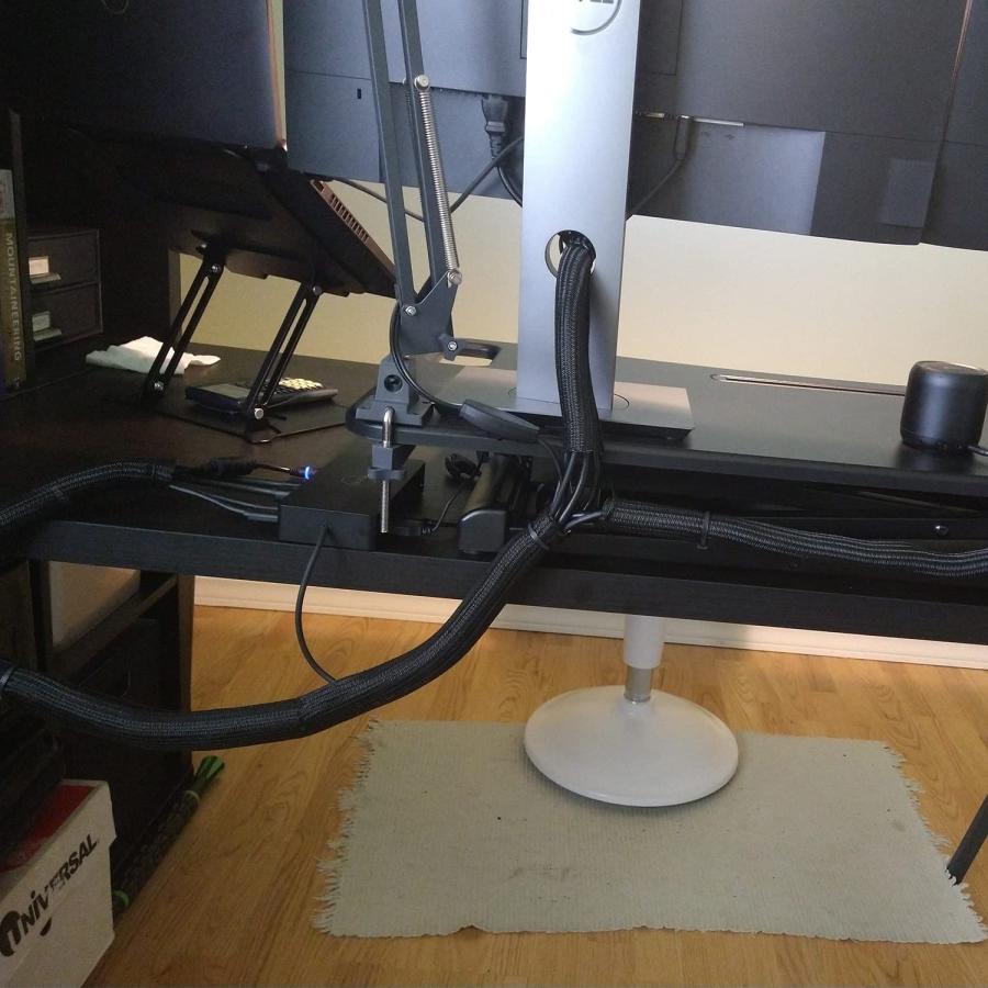 Menetop ケーブル収納スリーブ 長さ約10M 直径13mm 黒編組ケーブルカバー、DIY切断可能 PET素材 家庭用/オフィス用コードオー |  | 03