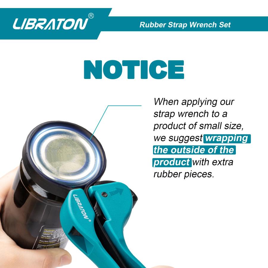 LIBRATON ラバーベルトレンチ φ150mm φ100mm オイルフィルターレンチ ストラップレンチ 調節可能 無傷型 多機能 2点セット |  | 07