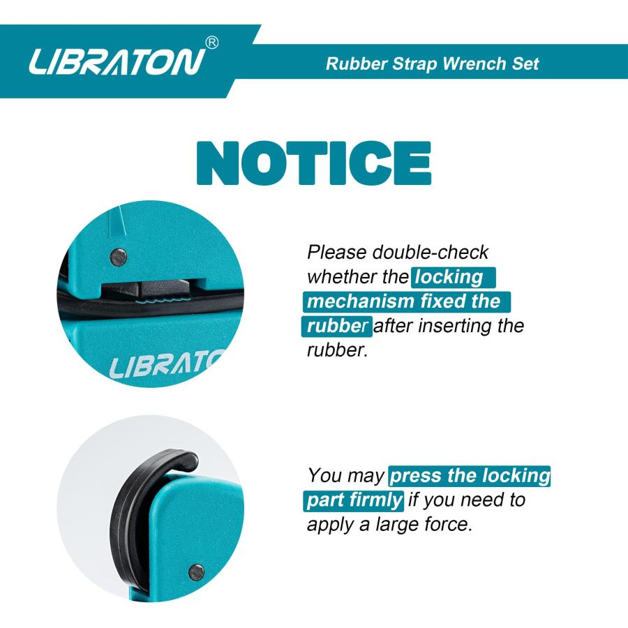 LIBRATON ラバーベルトレンチ φ150mm φ100mm オイルフィルターレンチ ストラップレンチ 調節可能 無傷型 多機能 2点セット |  | 08