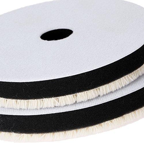 2枚入り ポリッシャー用 ウールパッド バフ研磨 研磨パッド 150mm |  | 04