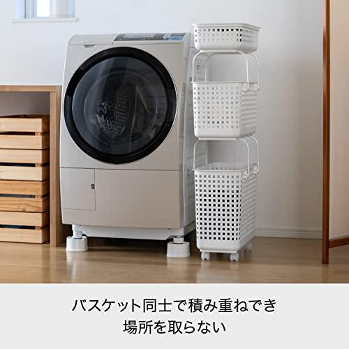 ライクイット like-it ランドリー 洗濯 収納 持ち手付き スタッキング可能 ランドリーバスケット M 約幅27.7x奥45.5x高26. |  | 02